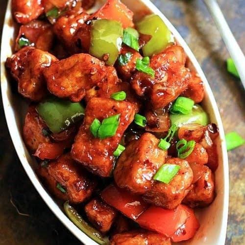 vej paneer chilli at Krishna Food