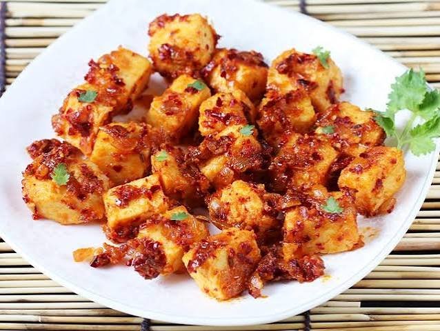 vej paneer garlic at Krishna Food