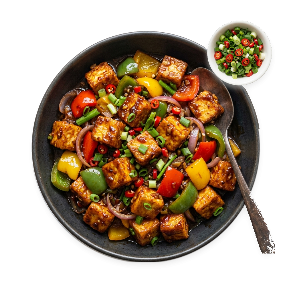 Sizzling Paneer Chilly